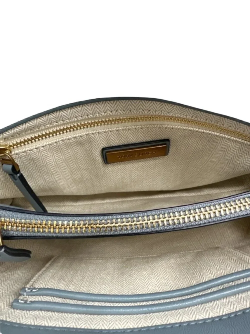NWT Tory Burch Kira Chevron Small Convertible Bag Rainwater MSRP $598
